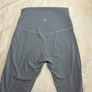 Blue buttery soft lululemon legging